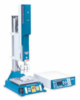 Ultrasonic Welding - A typical Ultrasonic welding machine