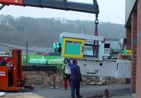 AKI takes delivery of latest Arburg injection moulding machine